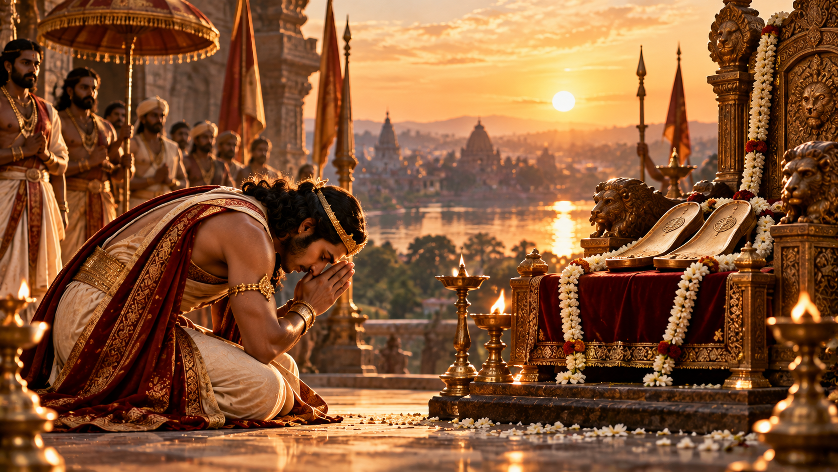 He was given a kingdom and refused to sit on the throne