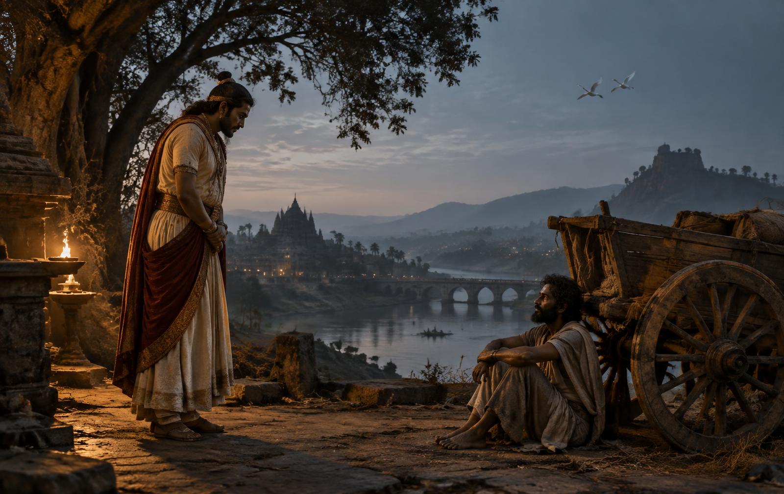 The King Who Found Wisdom Under a Cart