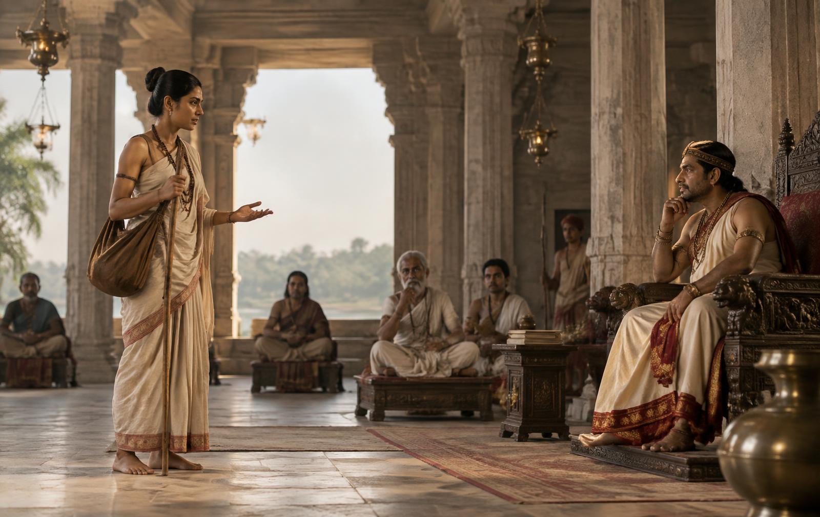 The Woman Who Asked a King If He Was Really Free